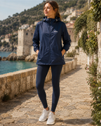 Phoebe Women's Waterproof Jacket – Packable Hooded Breathable Outdoor Rain Coat