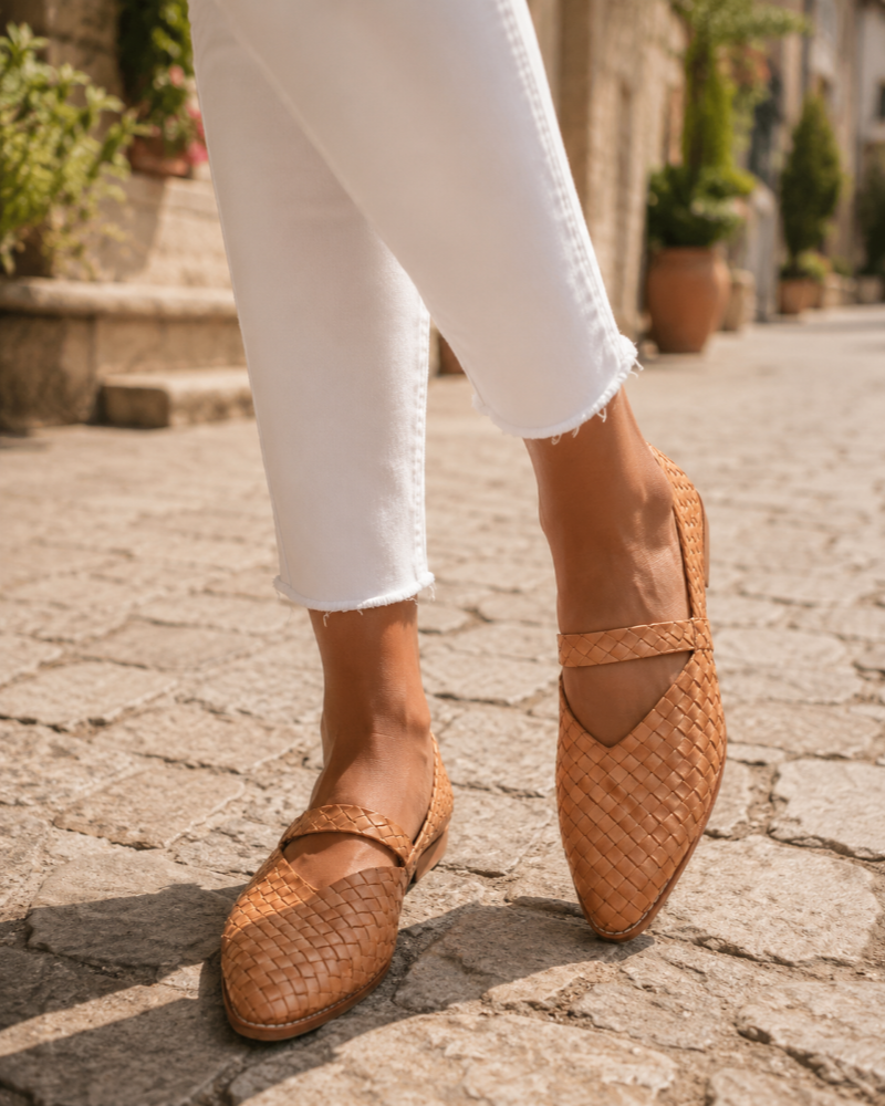 Diana Women's Slip On Sandals – Ergonomic Open Toe Summer Comfort Mules