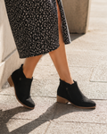 Caroline Women's Leather Ankle Boots – Arch Support Comfort Walking Boots