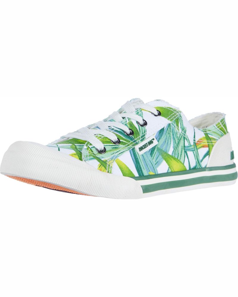 Sienna Women's Canvas Trainers – Lace-Up Faux Suede Casual Shoes with Rubber Toe