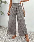 Adeline Women's Wide Leg Trousers – High Waisted Smart Casual Palazzo Trousers