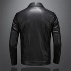Harrison Men's Leather Jacket – Premium Classic Smart Casual Biker Coat