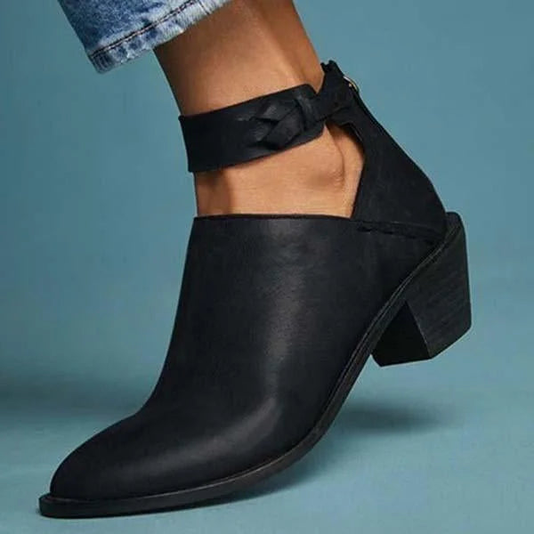 Colette Women's Heeled Ankle Boots – Stable Heel, Soft Lining & Elegant Fit