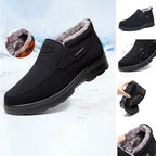 Callan Men's Winter Shoes – Fleece Lined Slip-On Non-Slip Thermal Footwear