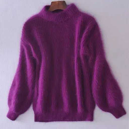 Audrey Women's Wool Knit Jumper – Soft Relaxed Fit Everyday Sweater