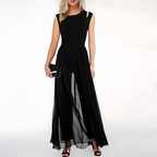 Nalani Women's Jumpsuit – Cotton Smart Casual Sleeveless All Occasion Jumpsuit