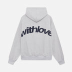 Adele Women's Cotton Hoodie – Minimalist Pullover Kangaroo Pocket Casual Sweatshirt