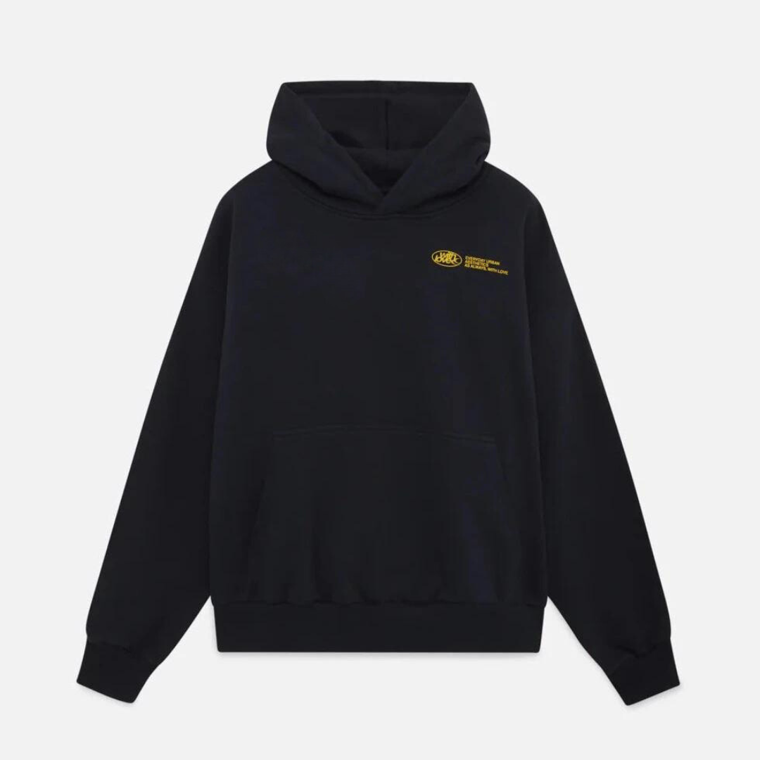 Adele Women's Cotton Hoodie – Minimalist Pullover Kangaroo Pocket Casual Sweatshirt
