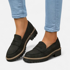 Louisa Women's Comfort Loafers – Arch Support Slip On Casual Walking Shoes