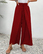 Adeline Women's Wide Leg Trousers – High Waisted Smart Casual Palazzo Trousers
