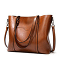 Eleanor Women's Leather Tote Bag – Large Work Handbag for Laptop & Everyday Essentials