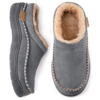 Graham Men's Slippers – Warm Lined Non Slip Indoor House Shoes